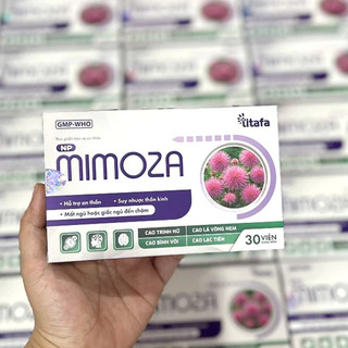 TPBVSK NP Mimoza (Hộp 3 vỉ x 10 viên) - Hỗ trợ an thần, cải thiện giấc ngủ