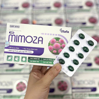 TPBVSK NP Mimoza (Hộp 3 vỉ x 10 viên) - Hỗ trợ an thần, cải thiện giấc ngủ