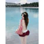Bikini Tam Giác Kèm Áo Lưới Voan Mỏng + Quần Bí Ren Tiểu Thư Hot Trend Kieupham.shop