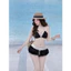 Bikini Tam Giác Kèm Áo Lưới Voan Mỏng + Quần Bí Ren Tiểu Thư Hot Trend Kieupham.shop