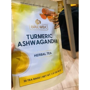 Trà thảo dược nghệ Ashwagandha BREWIX,20 túi trà
