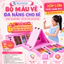 Bộ Bút Màu 208-Vali 150 Món Size Lớn | Kèm Bảng Vẽ | Hộp Vali Mỹ Thuật Cho Bé