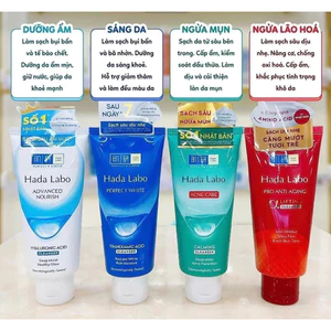 Sữa rửa mặt Hada Labo làm sạch sâu, dưỡng ẩm vượt trội