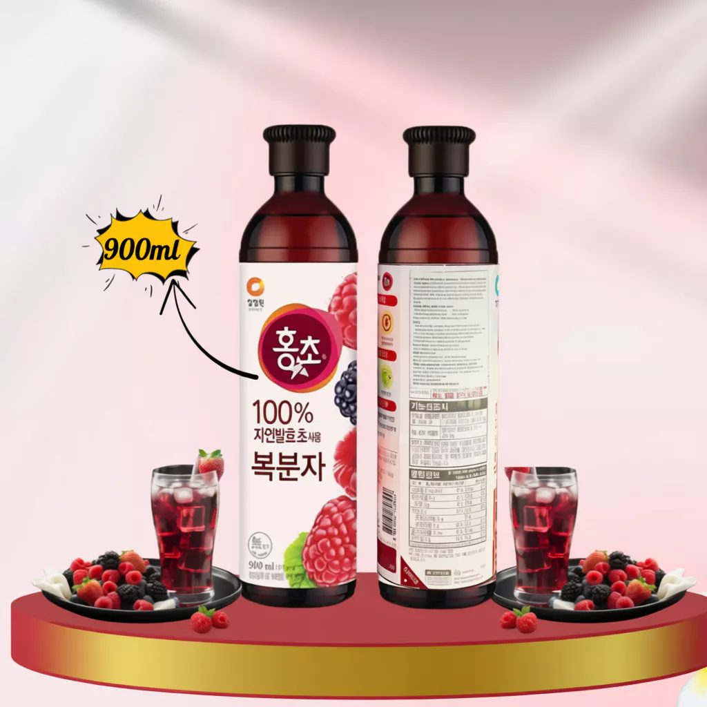 Giấm Lựu Daesang Hàn Quốc 900ml Hỗ Trợ Giảm Cân Và Đẹp Dáng - Ever Queen