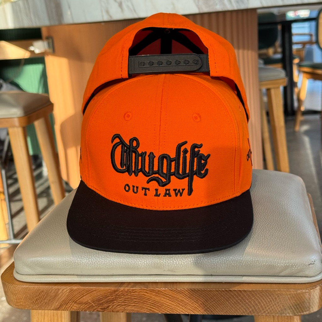 Mũ hiphop thuglife in kết dưới - Nón snapback phối kết nhiều màu thêu thuglife kèm khoá nhựa bấm thời trang