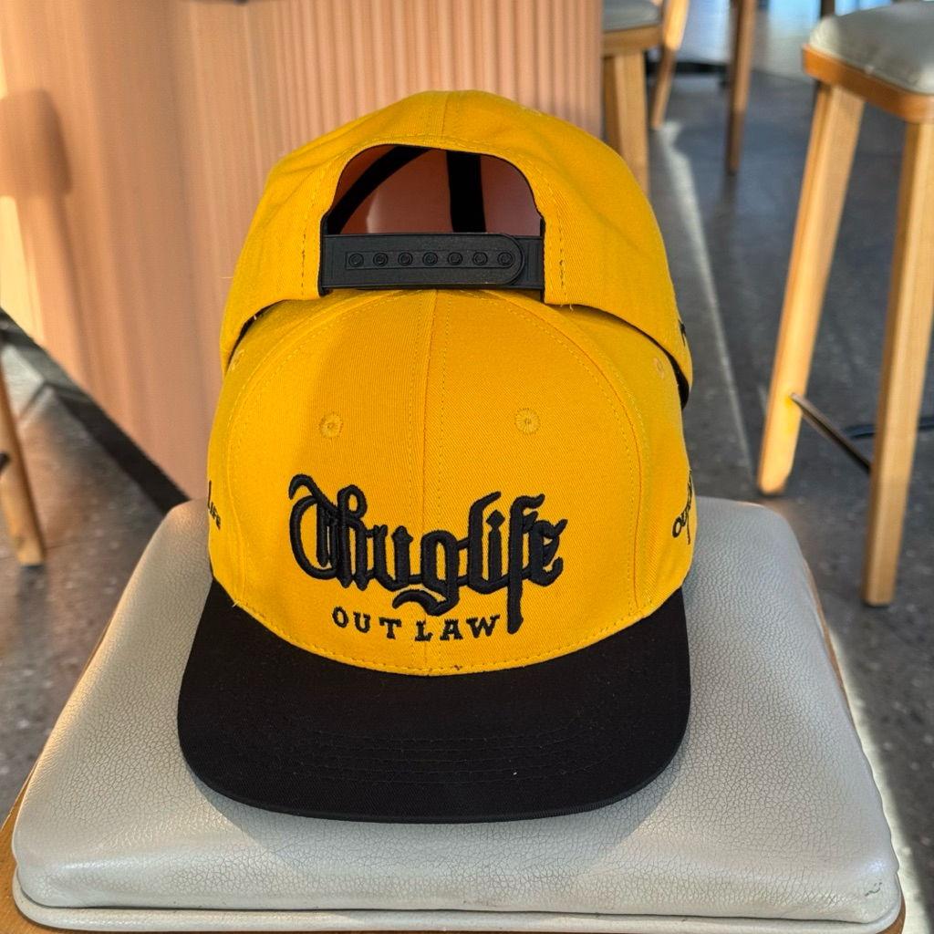 Mũ hiphop thuglife in kết dưới - Nón snapback phối kết nhiều màu thêu thuglife kèm khoá nhựa bấm thời trang