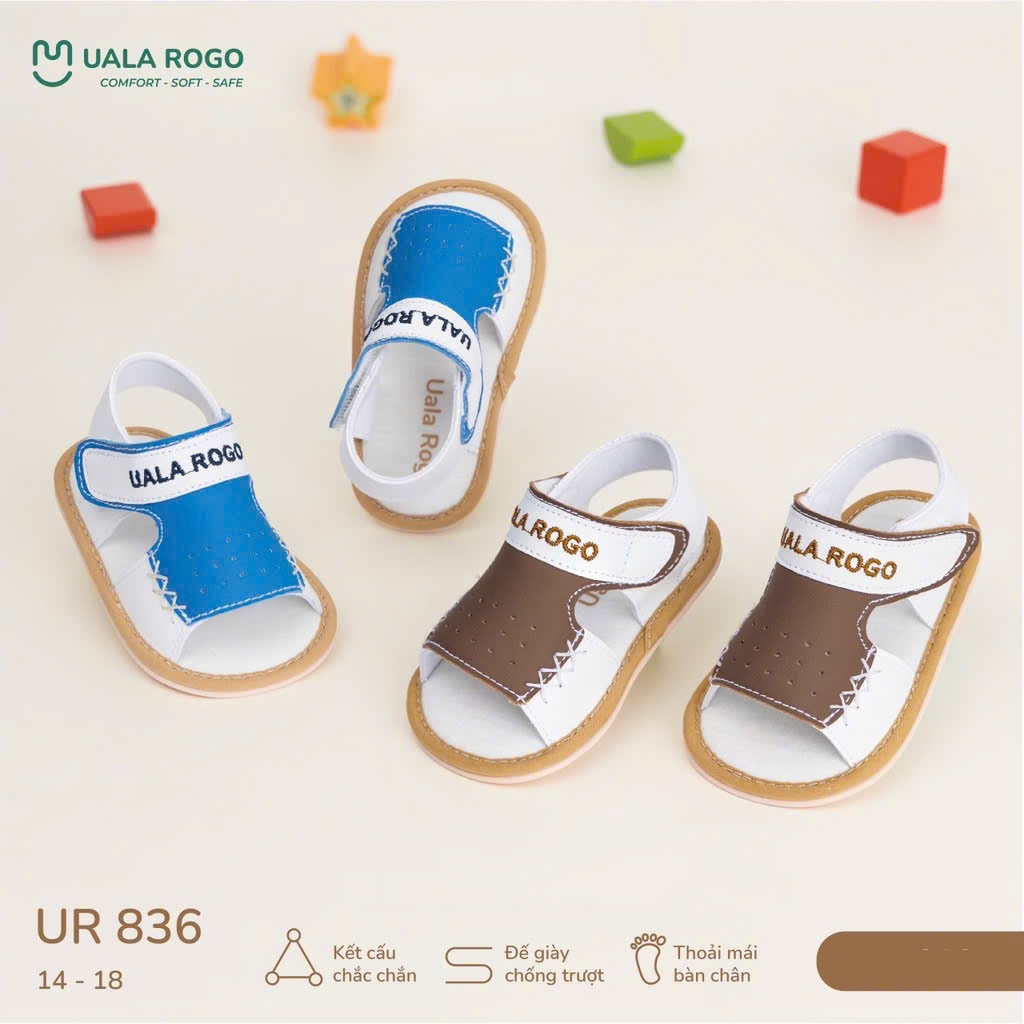 Dép Tập Đi Uala Hoạ Tiết Dễ Thương Cho Bé UR5689 UR5667 UR836 UR837 UR838 UR839 UR840 UR842 UR843 UR844