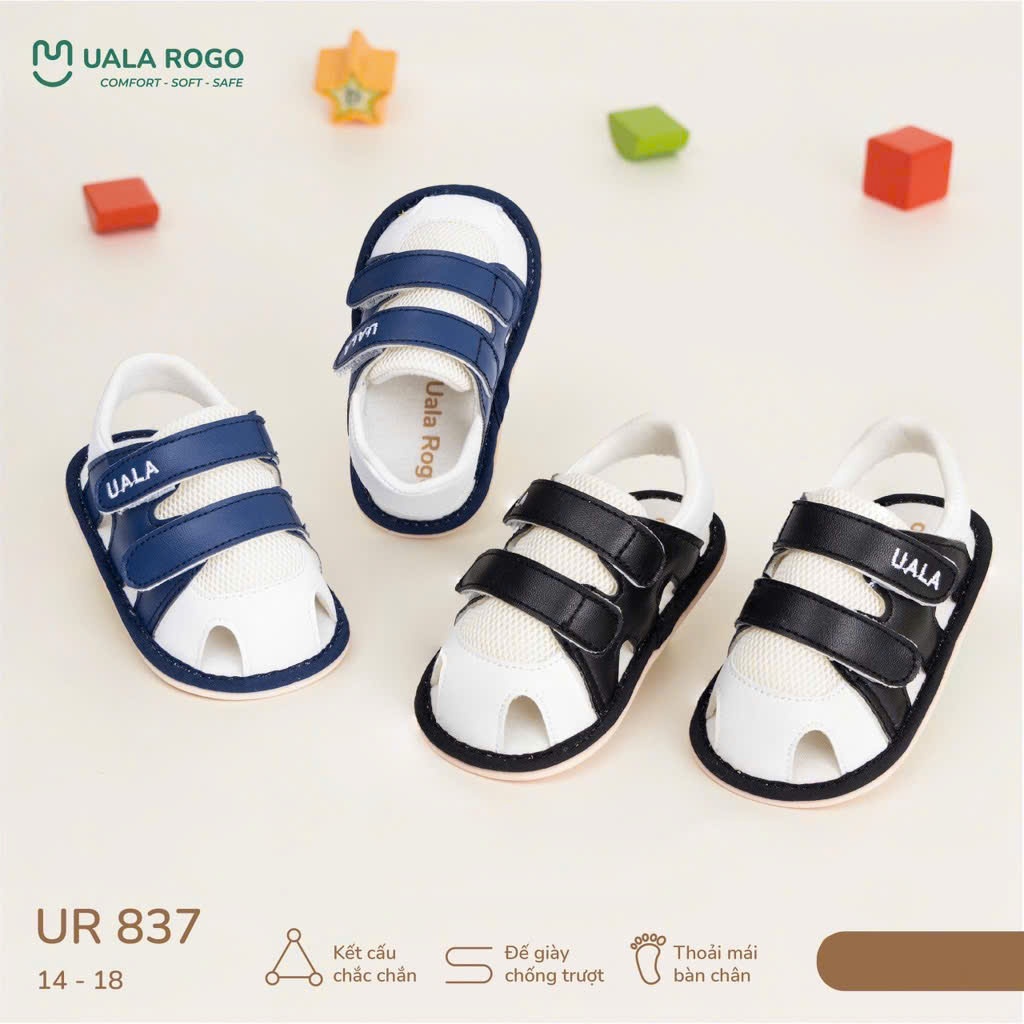 Dép Tập Đi Uala Hoạ Tiết Dễ Thương Cho Bé UR5689 UR5667 UR836 UR837 UR838 UR839 UR840 UR842 UR843 UR844