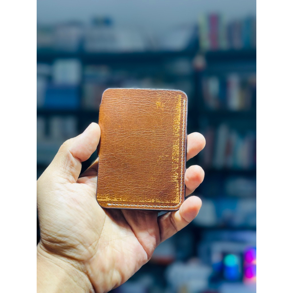 Ví da nam nữ đựng thẻ, tiền mặt gấp đôi Kalpa Vintage Torin – Nhỏ Gọn, Cá Tính Và Đậm Chất Vintage
