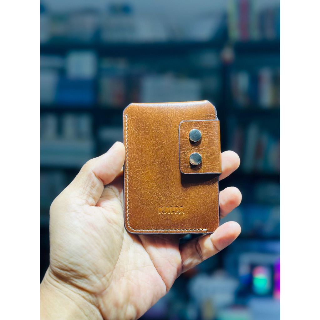 Ví da nam nữ đựng thẻ, tiền mặt gấp đôi Kalpa Vintage Torin – Nhỏ Gọn, Cá Tính Và Đậm Chất Vintage