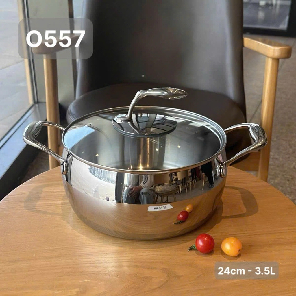 Nồi canh quả táo Oyatton O527- 20cm, O557-24cm, O558-26cm