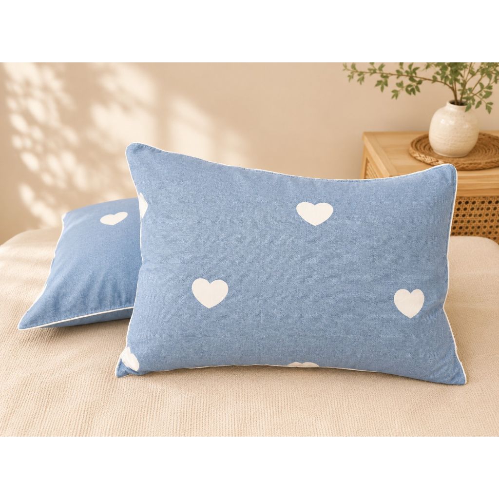 Áo gối nằm cotton Thắng Lợi Aniva Home, mềm mại, thoáng mát, bền đẹp