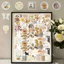 Set Sticker Vintage Chống Nước Dán Laptop Vali Mũ Bảo Hiểm Sổ Tay