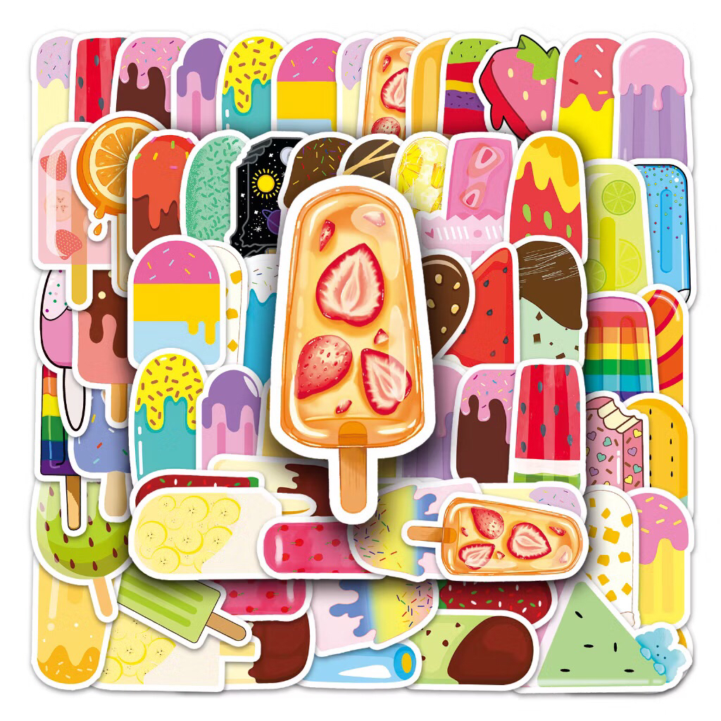 sticker ice cream hấp dẫn