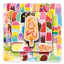Set Sticker Kem Ice Cream Chống Nước Dán Laptop Vali Mũ Bảo Hiểm Sổ Tay