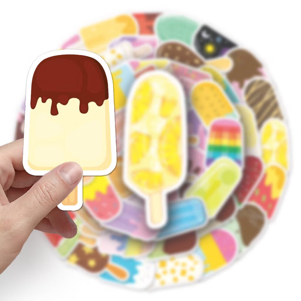 sticker ice cream hấp dẫn