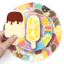 Set Sticker Kem Ice Cream Chống Nước Dán Laptop Vali Mũ Bảo Hiểm Sổ Tay
