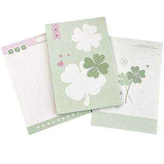 LEAFBOOK Giấy Note A7 Không Keo Pastel Dễ Thương – Sổ Ghi Chú Mini Bỏ Túi, Viết Lời Nhắn, Ghi Việc Cần Làm