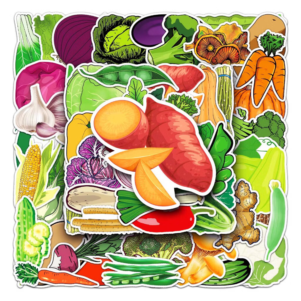 sticker rau củ quả tốt cho sức khoẻ