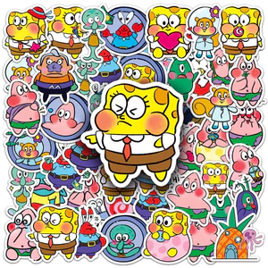 sticker bọt biển phiên bản chibi