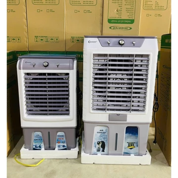 Quạt hơi nước 80L tiết kiệm điện, Quạt điều hòa hơi nước 45L lõi đồng chạy êm máy làm mát nhanh