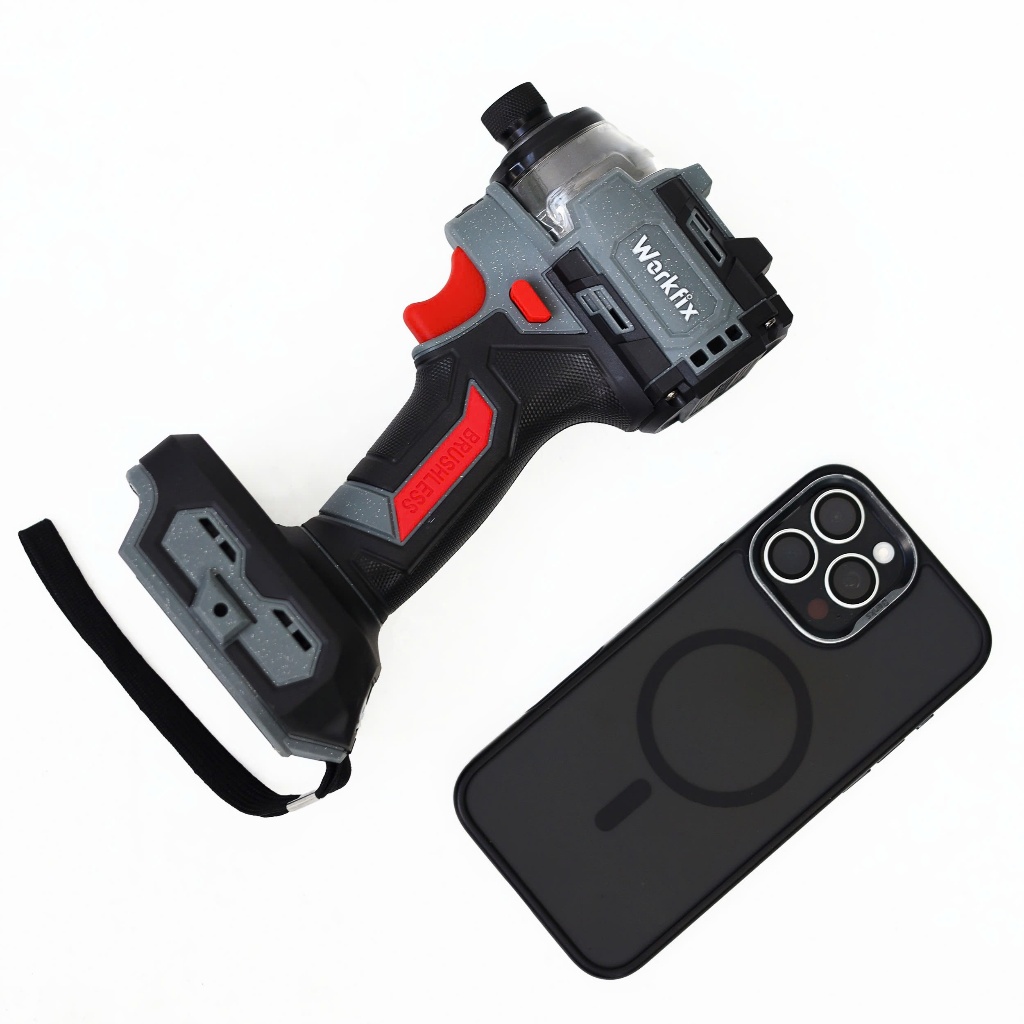 Máy chuyên vít búa WORKFIX WF-CV250MAX, Lực siết 250Nm, 4 cấp độ - 4 chức năng thông minh - Gọn nhẹ