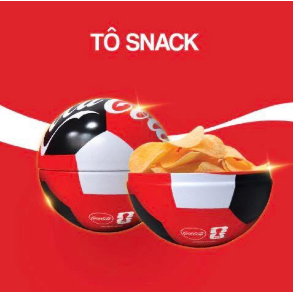 (Số lượng có hạn) Tô ăn snack Coca Cola