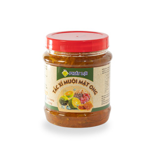 TRÀ TẮC XÍ MUỘI VÀ TẮC XÍ MUỘI MẬT ONG COMBO TIẾT KIỆM  450G DÙNG THỬ- HƯỜNG VỊ XANH