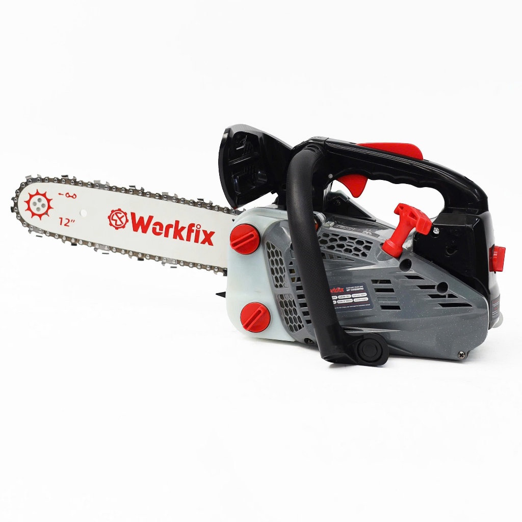 Máy cưa xăng WORKFIX WF-CX1202PRO, 900W, Lam xích dài 12icnh - Động cơ xăng 2 thì - Đông cơ lõi đồng