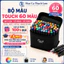 Bút Màu Marker Touch 60/80/100/120/168 Cây Chuyên Nghiệp Kèm Túi Vải Họa Cụ Tô Màu