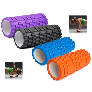 Ống Lăn Massage Giãn Cơ Toàn Thân Foam Roller (33 x 14 cm) - Màu Ngẫu Nhiên
