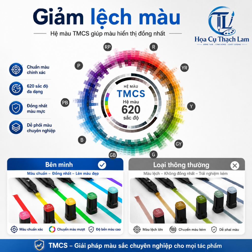 [Cào là có quà]Bút Marker Touch 48–168 Màu | 2 Đầu  Túi Vải Cao Cấp  Có Đế  | Bút Tô Màu Vẽ Anime