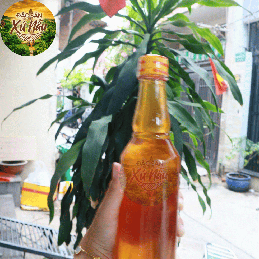 (CHAI 500ml) Nước Mắm Tam Quan Bình Định - Nước mắm cá cơm - Đặc sản Bình Định - Nguyên chất 100%