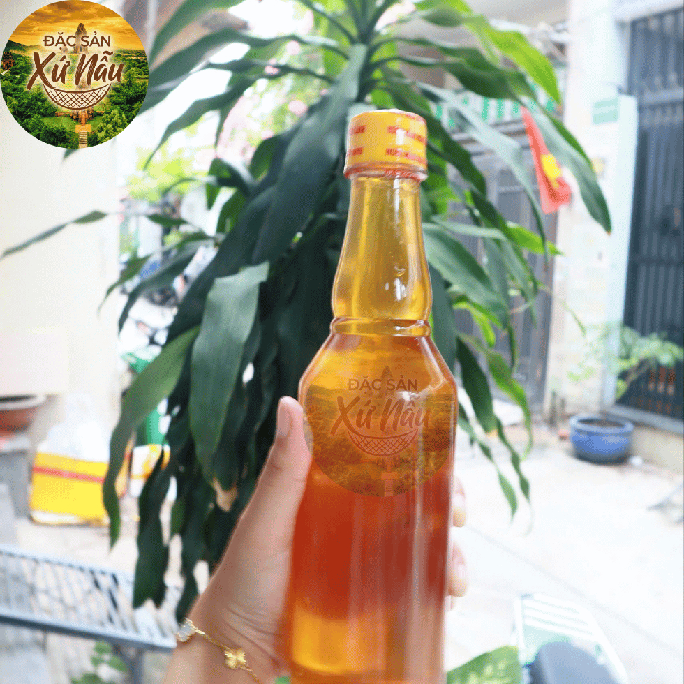 (CHAI 500ml) Nước Mắm Tam Quan Bình Định - Nước mắm cá cơm - Đặc sản Bình Định - Nguyên chất 100%