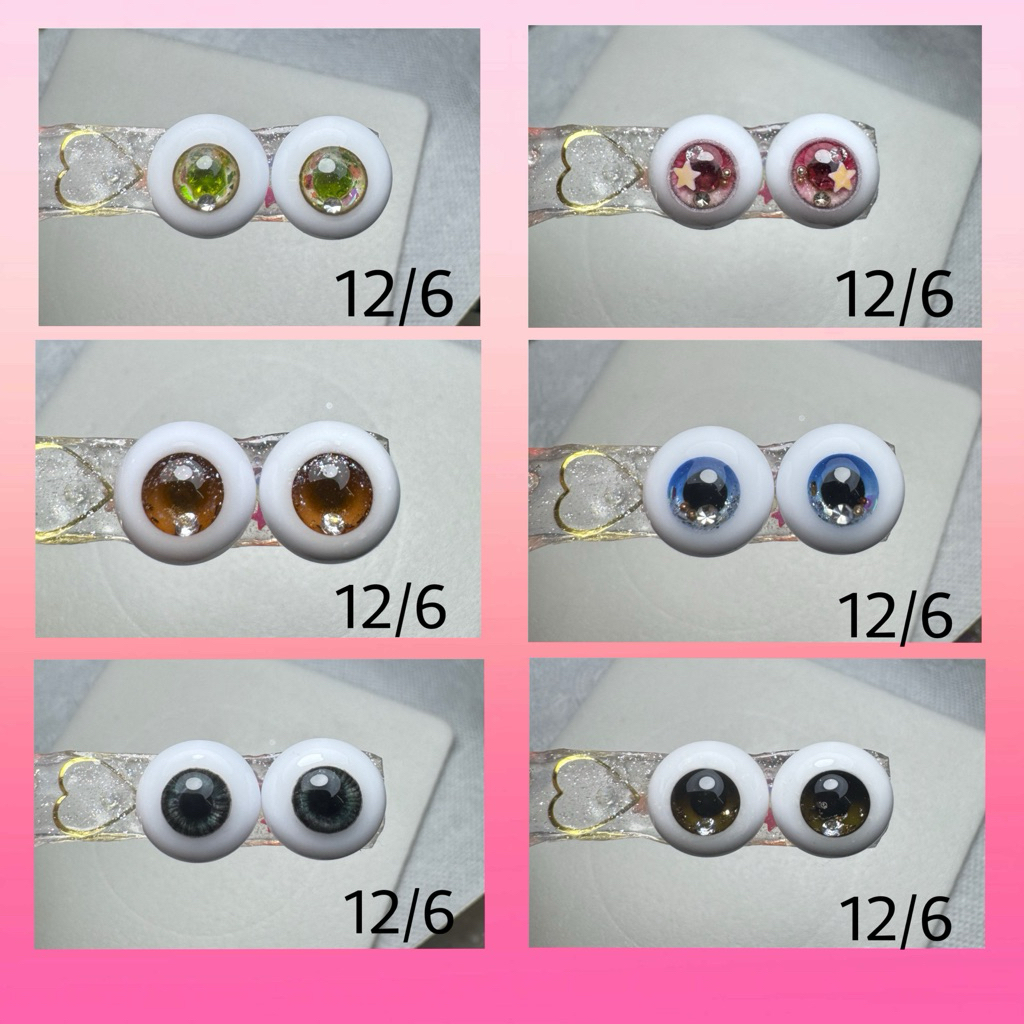 ❗️SALE❗️ Mắt Búp Bê size (12/6 , 14/7, 14/6)