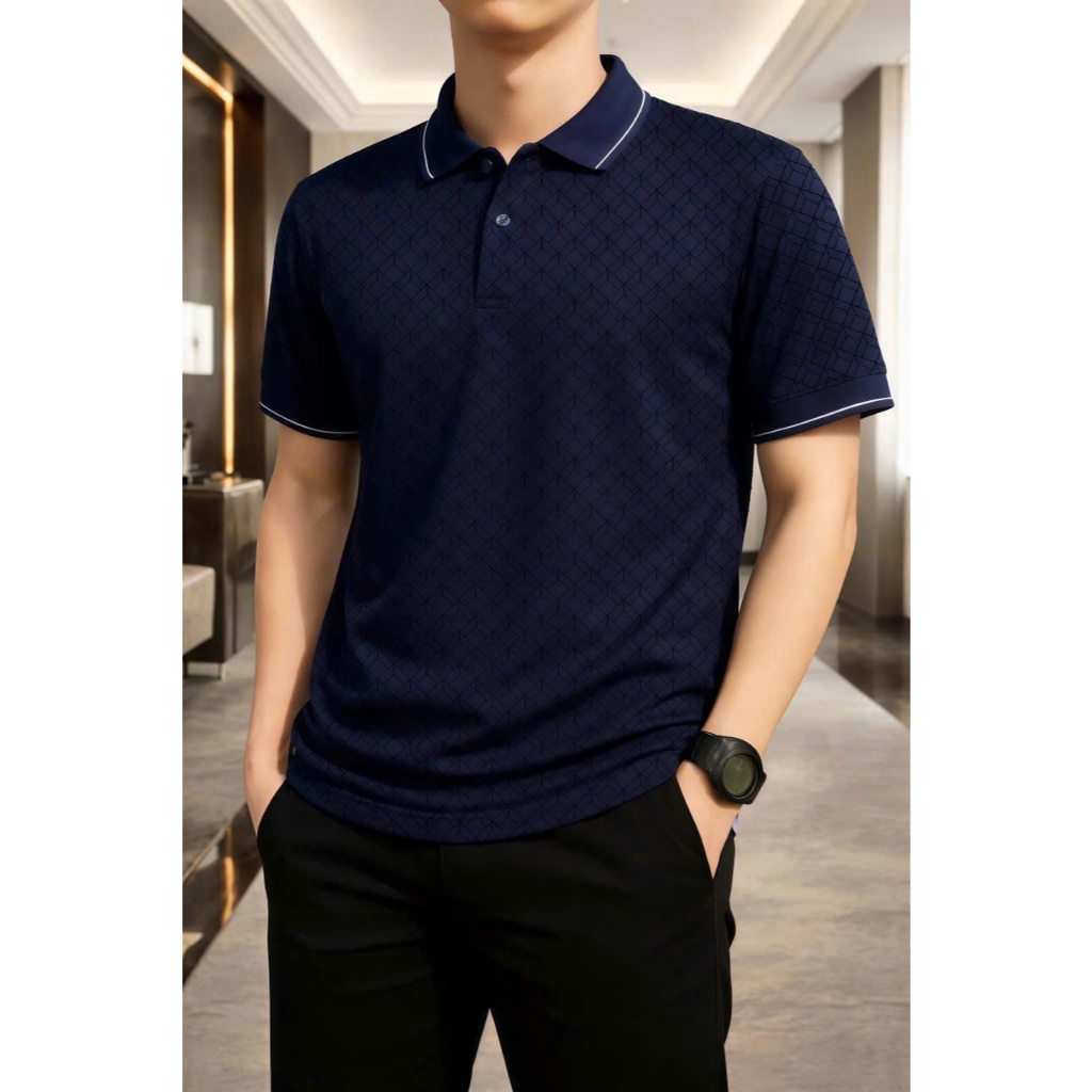 Áo thun polo nam cao cấp  chất vải cá sấu co giản 4 chiều,sang trọng ,chống nhăn ,thấm hút,pl01 mồ hôi .