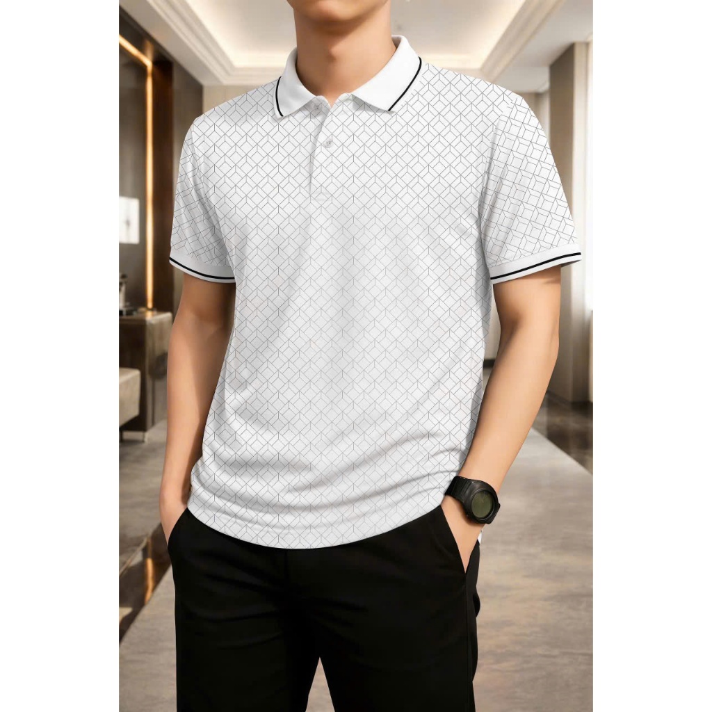 Áo thun polo nam cao cấp  chất vải cá sấu co giản 4 chiều,sang trọng ,chống nhăn ,thấm hút,pl01 mồ hôi .