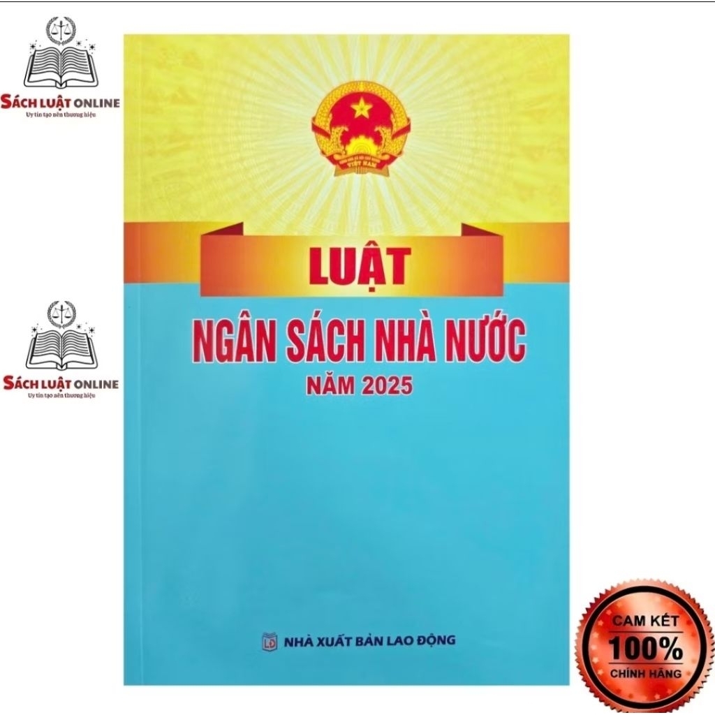 Sách - Luật ngân sách nhà nước (NXB Lao Động)