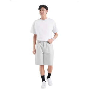 Quần short nam vải đũi xuất Hàn xuất dư
