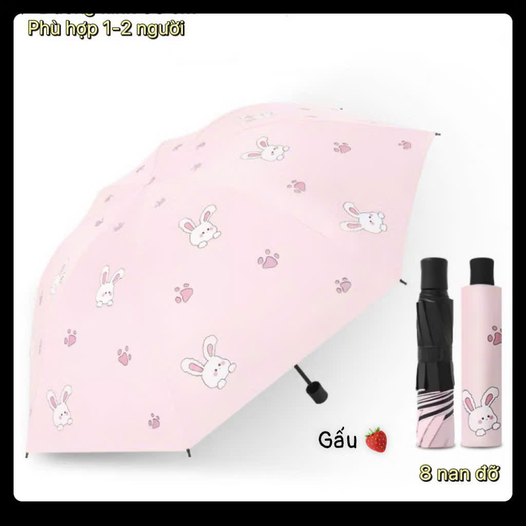 Ô đi mưa dù che nắng du lịch dã ngoại gấp mở bằng tay đẹp dễ thương thời trang quà tặng 🥰