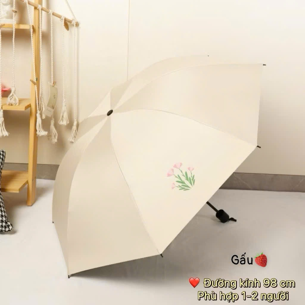 Ô đi mưa dù che nắng du lịch dã ngoại gấp mở bằng tay đẹp dễ thương thời trang quà tặng 🥰