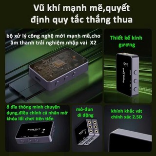 Thiết bị giải mã DAC/AMP/Soundcard Gaming EPZ TP35 Pro, Đầu ra: 3.5mm và 4.4mm, kích âm thanh