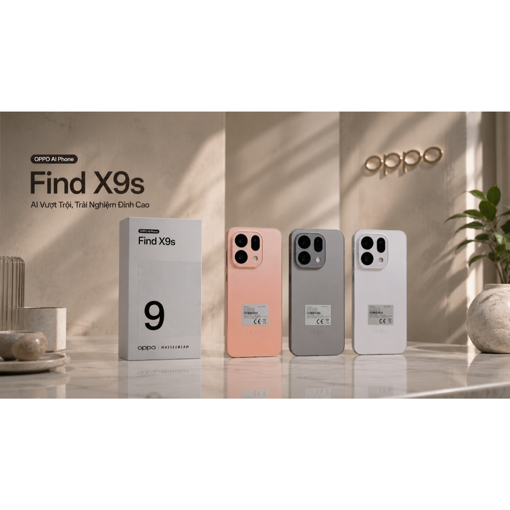 Điện Thoại OPPO Find X9s 12GB/256GB - Hàng chính hãng