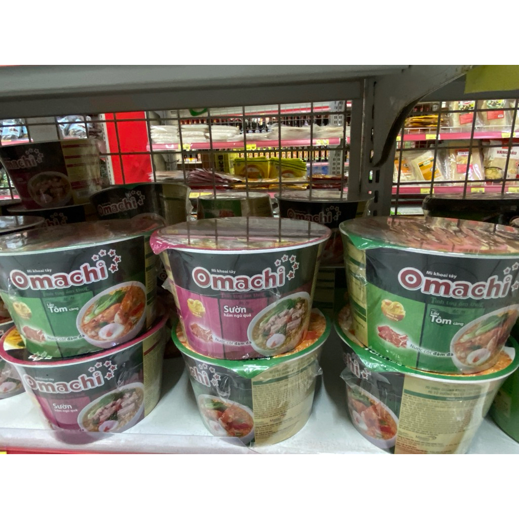 Mì omaichi tô 3 vị sốt bò hầm/sườn hầm ngũ quả/lẩu tôm càng