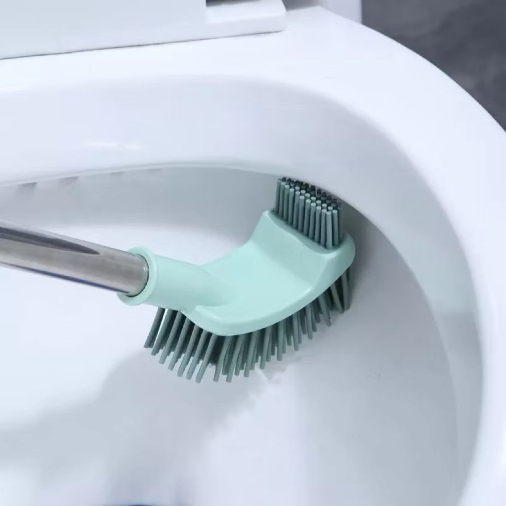 Cọ toilet đầu silicone ,bàn chải silicone chà toilet Vinasu VNS 232