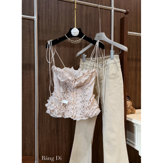 Áo Cúp Ngực Đan Dây Chuẩn Đoan Thương
