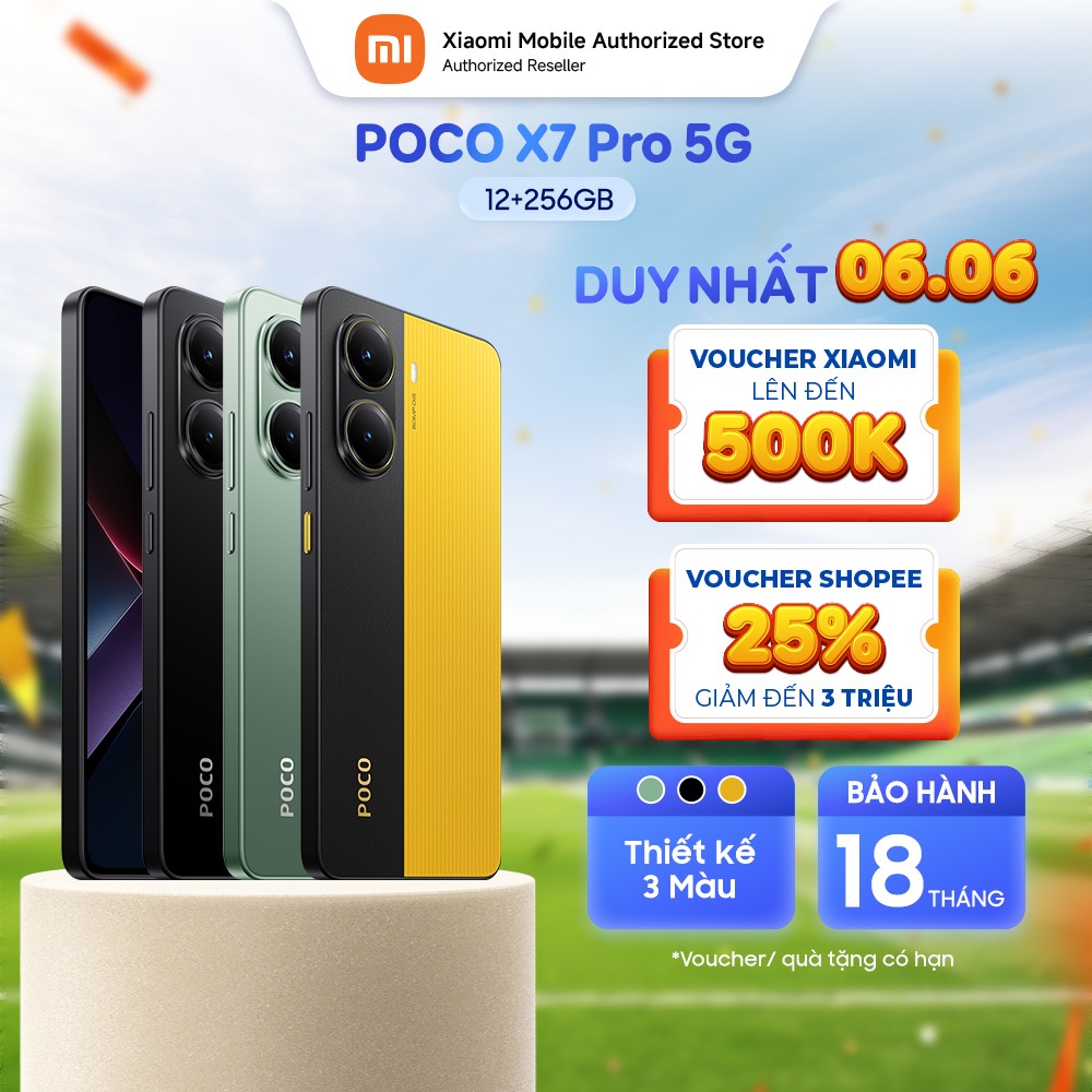 [Livestream] Điện thoại POCO X7 Pro 5G (8+256GB | 12+256GB) | Màn 6.67 ...