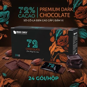 Combo 10 Hộp Socola Đen & Matcha Nguyên Chất MOOD CHOCO Trải Nghiệm Đa Tầng Sang Trọng