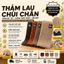 Thảm lau chùi chân phòng tắm nhà bếp phòng khách thấm hút tốt có đế cao su chống trơn trợt 40x60cm