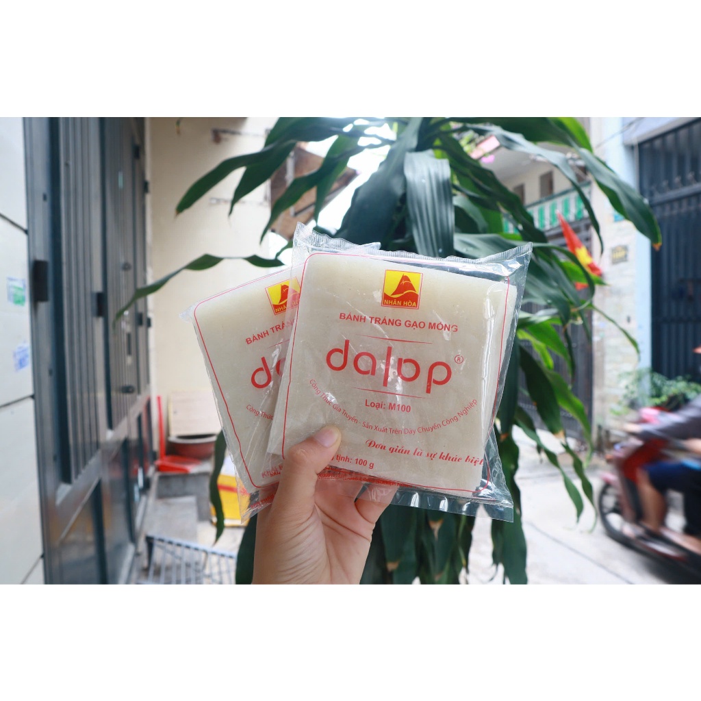 Bánh Tráng Gạo Mỏng DALOP Cuốn Gỏi Cuốn, Chả Giò Siêu Ngon - Đặc sản Bình Định